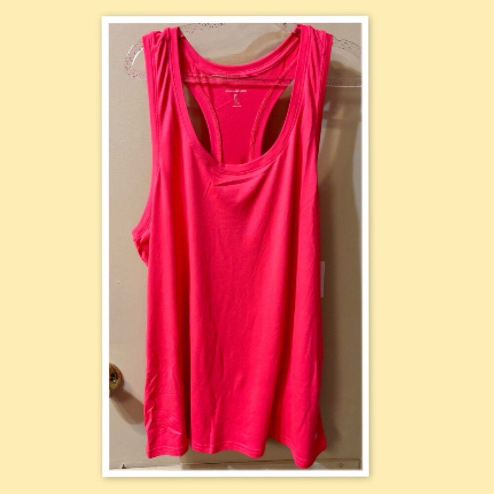Amazon Essential ACTIVE  Racer Back TANK ~ Size Large